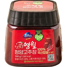 영월농협 영월 청양 고추장, 500g, 1개