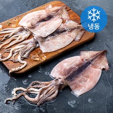 피시원 국내산 손질 오징어 (냉동), 700g(대, 3미), 1개