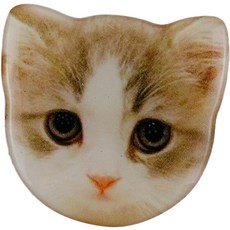 피어니스트 귀여운 휴대폰 그립톡, 고양이1, 1개
