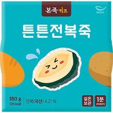 본죽 키즈 튼튼 전복죽 180g, 전복, 1개 - 베베스트죽