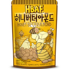 바프 허니버터 아몬드, 120g, 1개