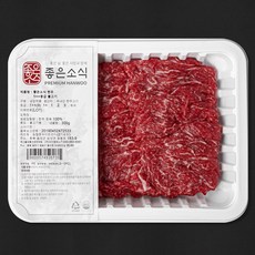 좋은소식 한우 1++등급 (9) 불고기용 (냉장), 300g, 1개