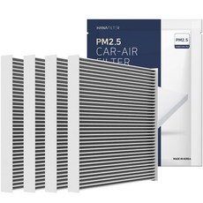 하나필터 PM2.5 자동차 에어컨 필터, HF-04, 4개