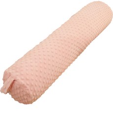 원더웨어 촉감좋은 원형 바디 필로우, 핑크