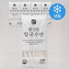 올면 쫄깃한 칼국수면 (냉동), 200g, 5개 - 수제호면