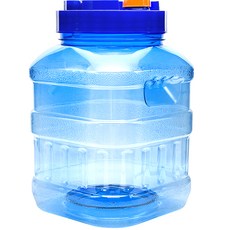 Mir Korea大容量浸泡酒瓶 方形 藍色, 12L, 1個