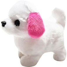 會動的狗狗活動玩偶, 粉色