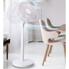 유니맥스 입체회전 BLDC모터 인공지능 24단 리모컨 선풍기 UMF-R4W3814W