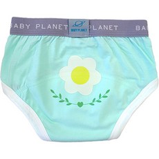 베이비플라넷 유아용 프리미엄 배변 훈련 팬티, 13 꽃넝쿨, 1개