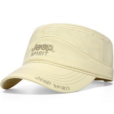 JEEP SPIRIT 폴로린 플랫 모자 FREE + 지프전용포장 - 군모여자