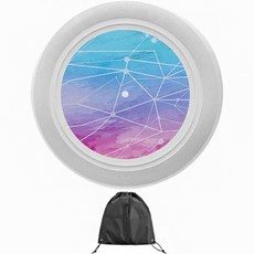 運動休閒一次性光盤+收納袋套組可旋轉, 16 星空飛盤