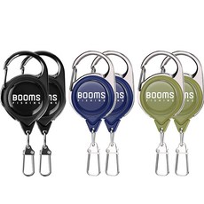 Boom Spining Booms RG1 銷軸式 3 種類型 x 2p 套組 BACCRG170306, 黑色 + 藍色 + 綠色