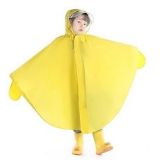 스타빈 아동용 캐릭터 프린팅 판초 우비