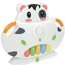 Tumama Baby Cow鋼琴玩具, 混色