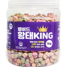 벨버드 황태킹, 혼합맛(황태/블루베리/오리/브로콜리/당근), 1kg, 1개