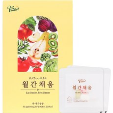 비타솔 월간채움 과일 야채 츄어블 영양제 28p, 50.4g, 1개