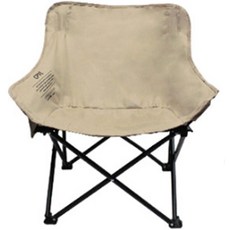 캠프빌리지 밀키웨이 접이식 캠핑의자 + 보관가방 세트, 베이지, 1세트