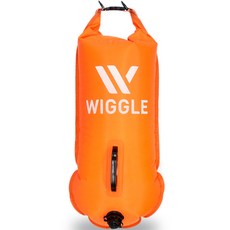 Wiggle 游泳安全浮標 28L, 熒光橙