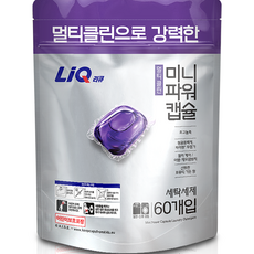 리큐 미니파워 멀티클린 캡슐세제, 60개입, 1개