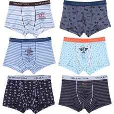 男童 Skate Draws 騎行內褲 6 件套