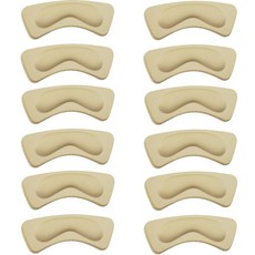 Wing Coco厚腳後跟保護氣墊, 12個, 皮膚