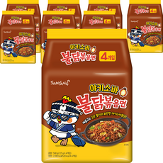 삼양 야키소바 불닭볶음면 125g, 32개