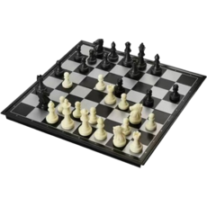 Bya折疊式磁吸西洋棋組合 中, 混色