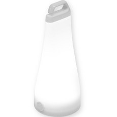 히키스 아웃도어 캠핑 낚시 등산 LED 감성 랜턴, 화이트, 1개