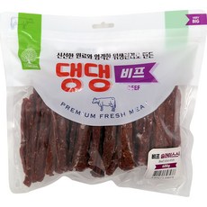 더내추럴 강아지 댕댕 간식 비프 슬라이스스틱, 비프 슬라이스 스틱, 600g, 1개