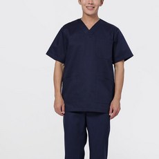 세경 남성용 스판 간호사 수술 의사 유니폼 상의 SNM-150