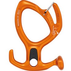 petzl Pirana Guide可調節摩擦下降器 AP-D005AB00, 橘色