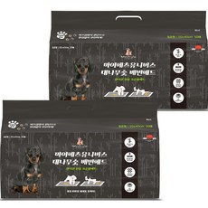 마이페츠유니버스 데콤포 대나무 숯 표준형 강아지 배변패드, 2개, 50개입