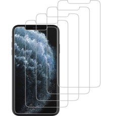 에스엠모바일 하이브리드 고화질 방탄 휴대폰 외부 액정보호필름 5p 세트, 1세트