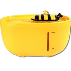 Nyang Mart寵物靜音自動給水器 蜜蜂噴泉 2L