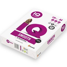 몬디 IQ SMOOTH ColorLok 높은평활 정밀평탄 복사용지 120g, A4, 500개