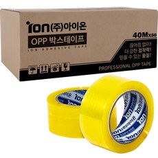 아이온 OPP 투명 박스 테이프 40m, 50개