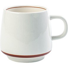 시라쿠스 메이플 머그컵 300ml, 1개, 라인브라운