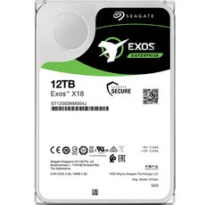 씨게이트 Exos X18 SAS 7200 256M HDD, ST12000NM004J, 12TB - 12tb