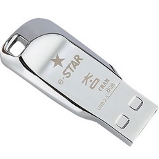 eSTARSSD 2 USB 메모리 실버 CHAM, 8GB 8GB