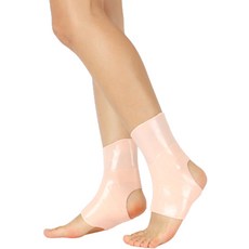 이지업 워셔블 실리콘 방수 발목 보호대 양발 세트 스킨, 1세트