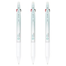 자바펜 지움3겔 지워지는 볼펜 0.5mm, 민트, 3개