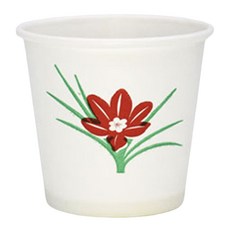 스완 꽃그림 소주컵 65ml, 1세트, 100개