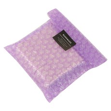 아이엔피 하트뽁뽁이 봉투 15 x 20 cm, 보라, 58개