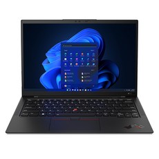 레노버 2021 씽크패드 X1 카본 G9 14, 블랙, 코어i7, 512GB, 16GB, WIN10 Pro, 20XW00GKKR