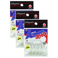 캣츠크로우 아징 지그 340 화이트 AJ340, 3개, 6개입