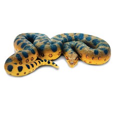 사파리엘티디 그린아나콘다 Green Anaconda Snake 피규어 100688, 1개