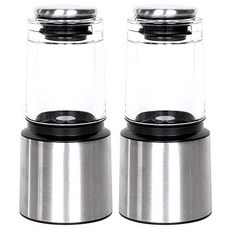 인블룸 스테인리스 미니 그라인더 분쇄형, 35ml, 2개