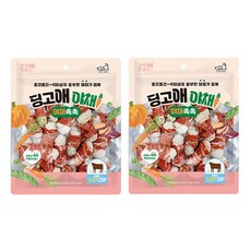 강아지 딩고애야채 마블링 딩고본 간식 S 20p, 소고기, 240g, 2개