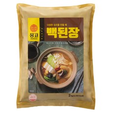 몽고식품 백된장, 1개, 2kg