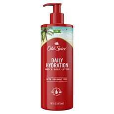 Old Spice 데일리 하이드레이션 핸드 앤 바디로션 위드 코코넛오일, 473ml, 1개